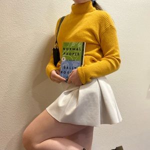 yellow turtleneck